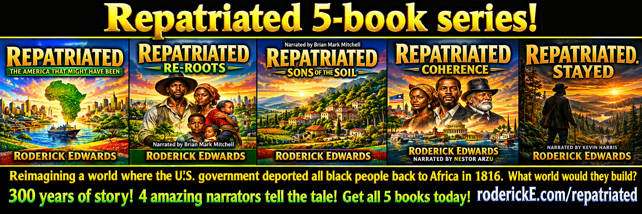 Repatriated 5-book series